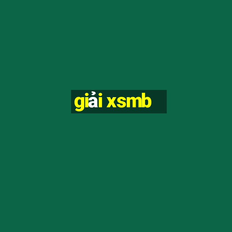 giải xsmb