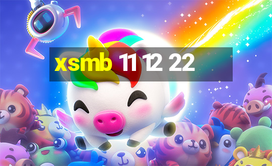 xsmb 11 12 22