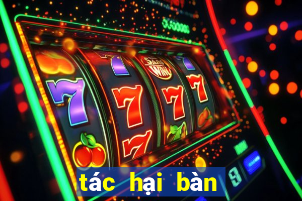 tác hại bàn chân bẹt