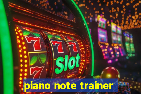 piano note trainer