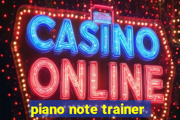 piano note trainer