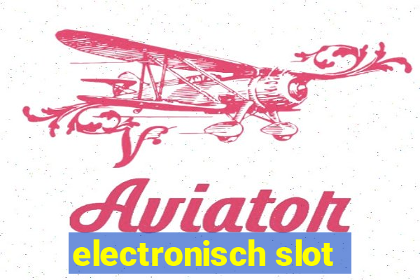 electronisch slot