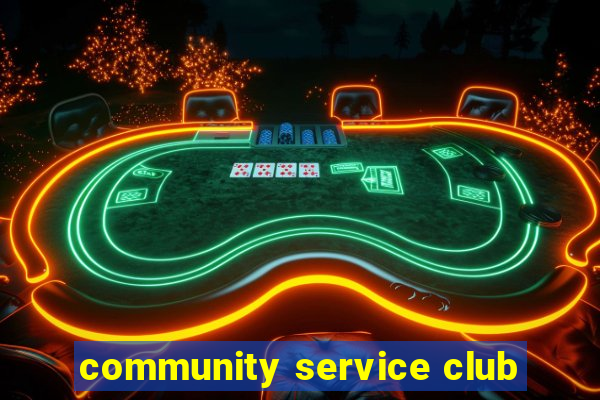 community service club