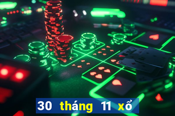 30 tháng 11 xổ số miền bắc