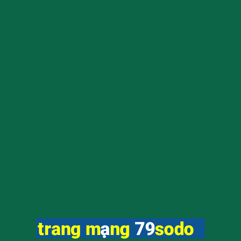 trang mạng 79sodo