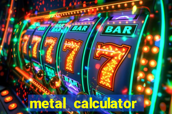 metal calculator all in one