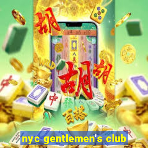 nyc gentlemen's club