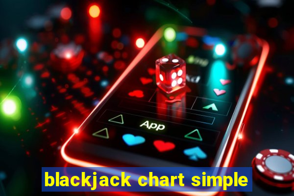 blackjack chart simple