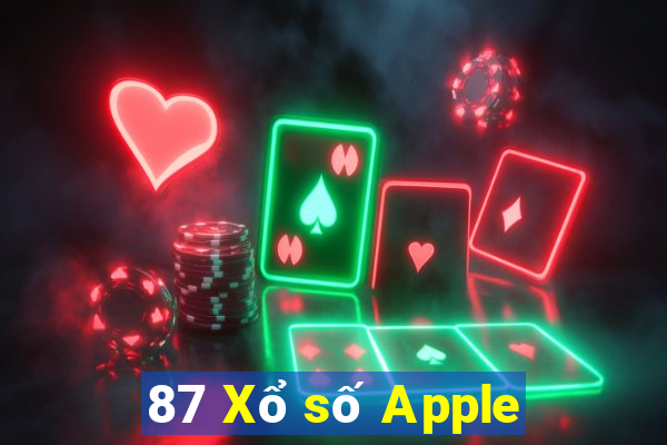 87 Xổ số Apple