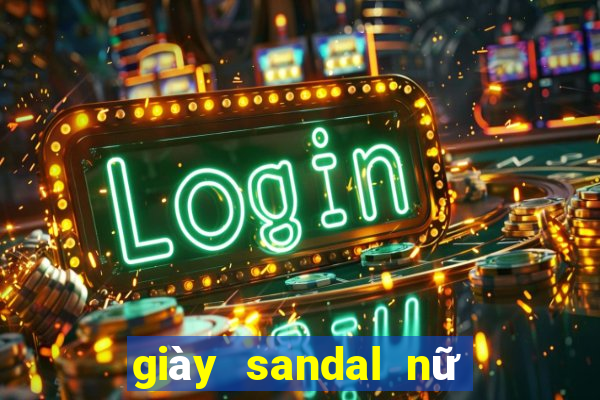 giày sandal nữ đế bệt