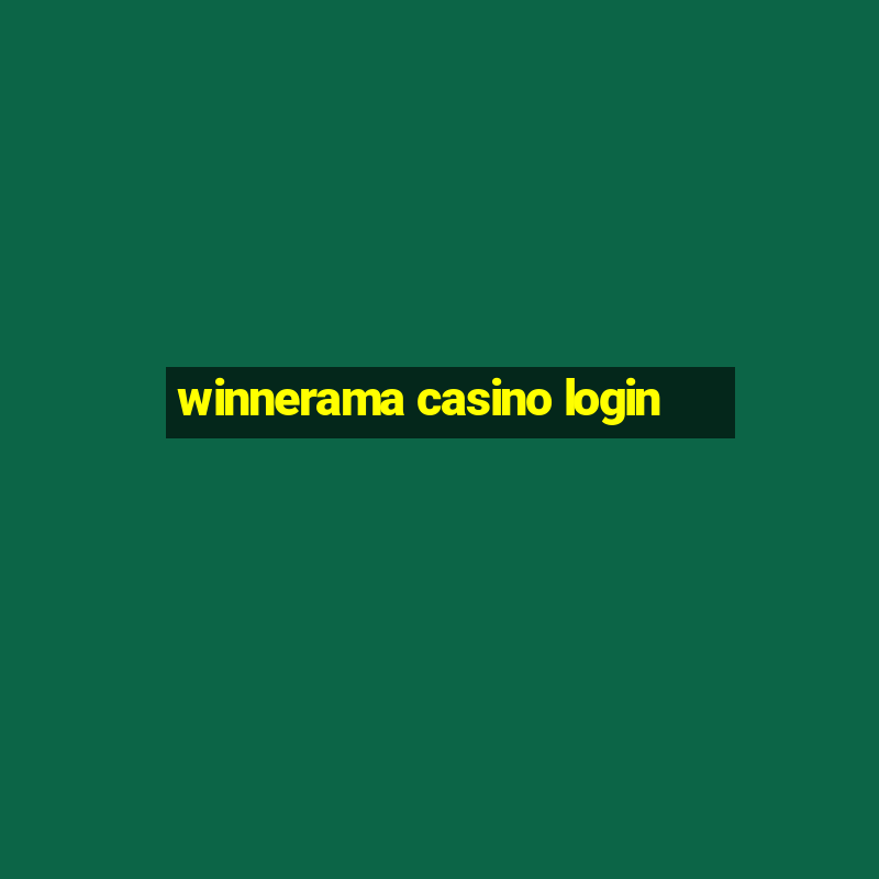 winnerama casino login