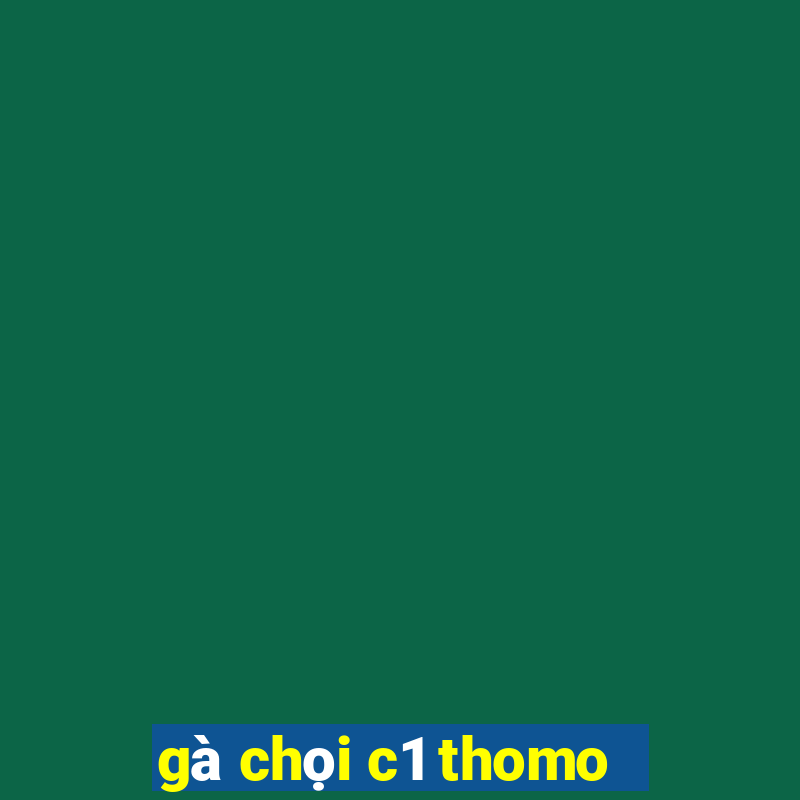 gà chọi c1 thomo