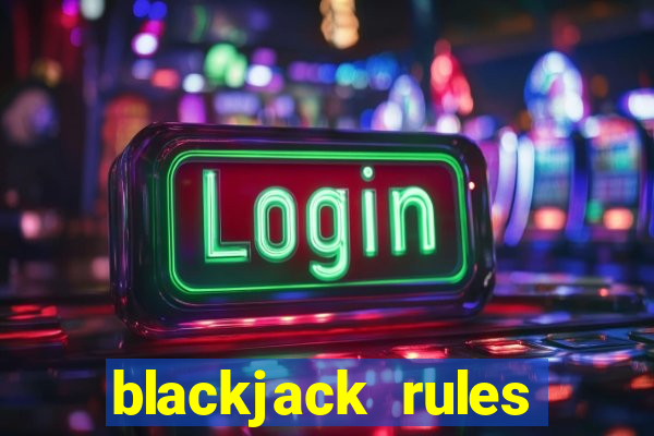 blackjack rules split double