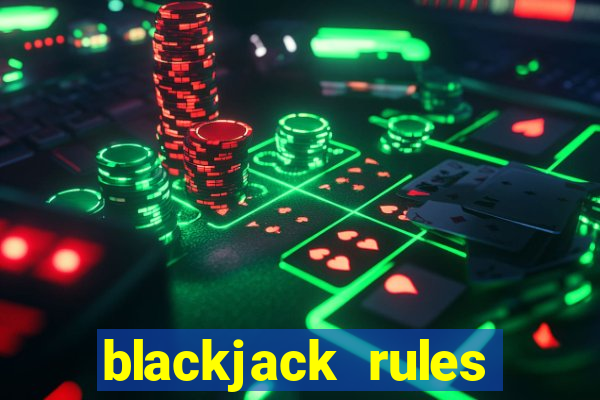 blackjack rules split double