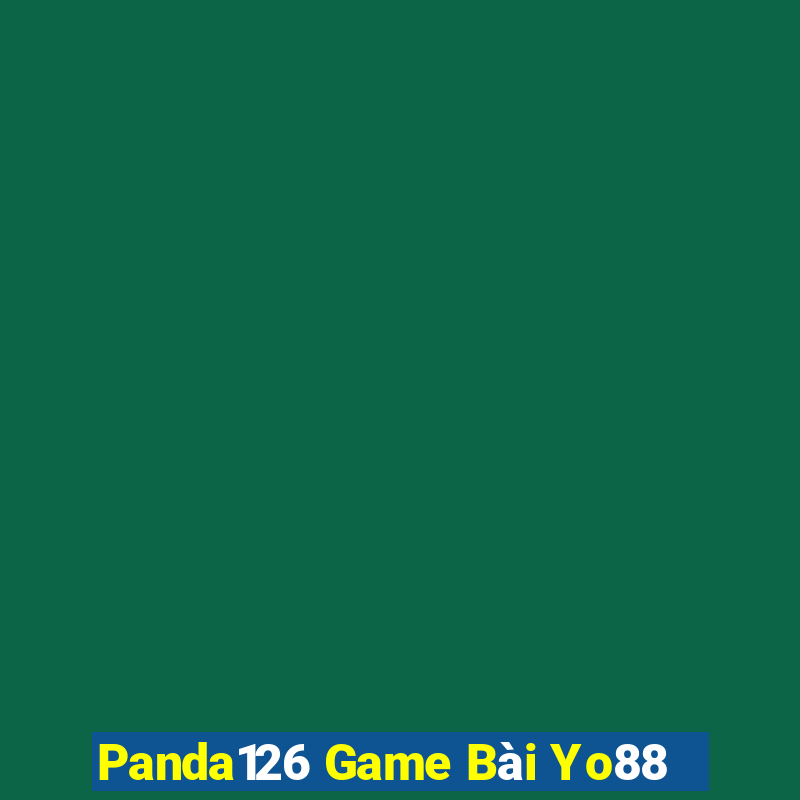 Panda126 Game Bài Yo88