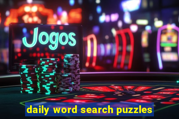 daily word search puzzles