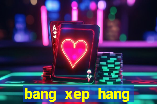 bang xep hang serie a