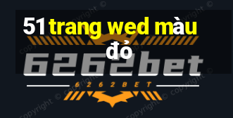 51 trang wed màu đỏ