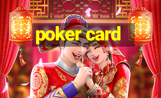 poker card