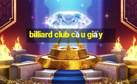 billiard club cầu giấy