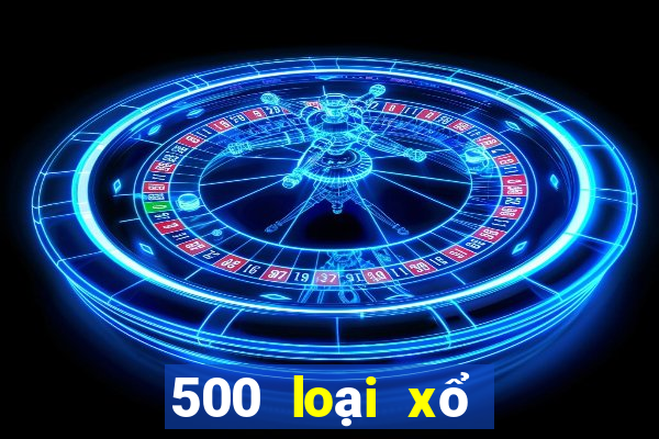 500 loại xổ số màu sắc