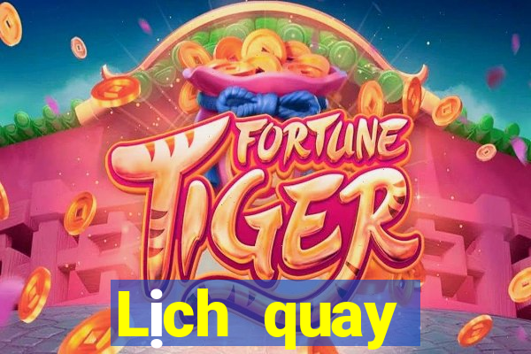 Lịch quay XSBINGO18 thứ tư