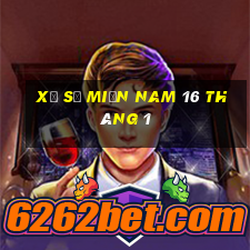 xổ số miền nam 16 tháng 1