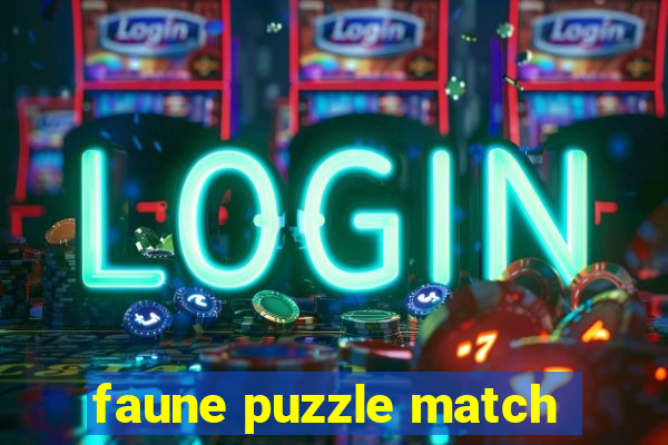 faune puzzle match