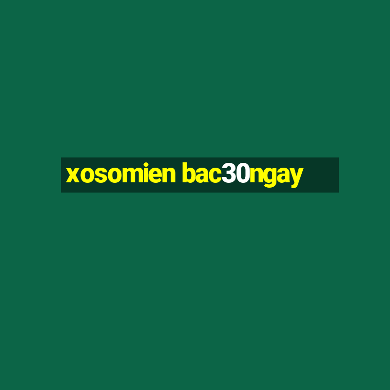 xosomien bac30ngay