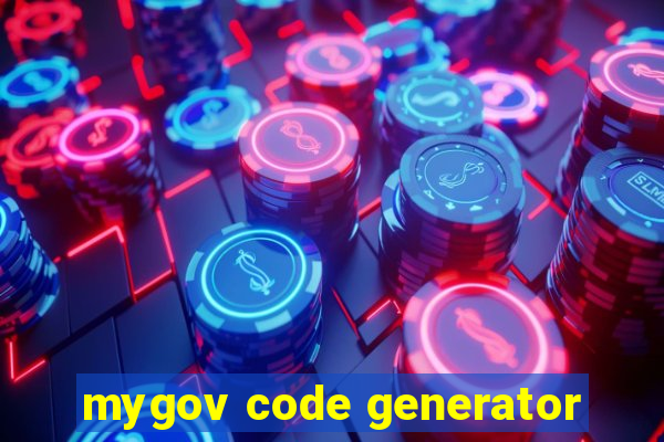 mygov code generator