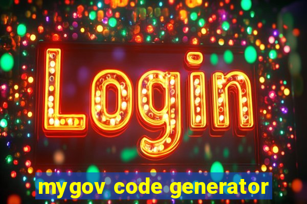 mygov code generator