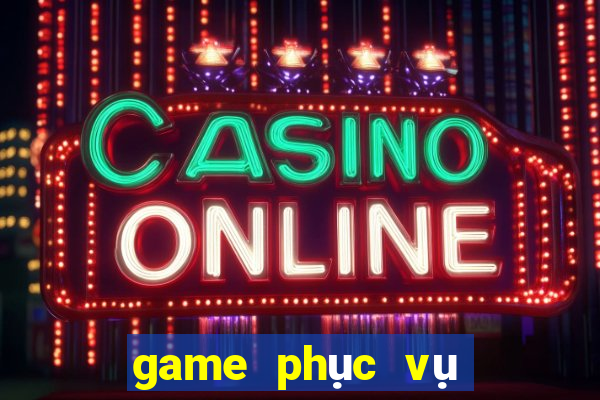 game phục vụ bãi biển