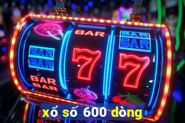 xổ số 600 dòng