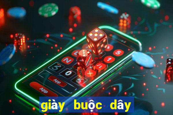 giày buộc dây đế bệt nam