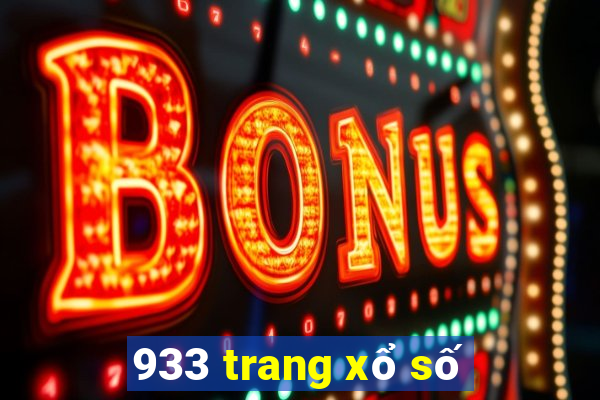 933 trang xổ số