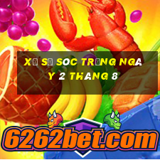 xổ số sóc trăng ngày 2 tháng 8