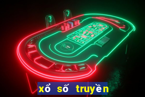 xổ số truyền thống trực tiếp