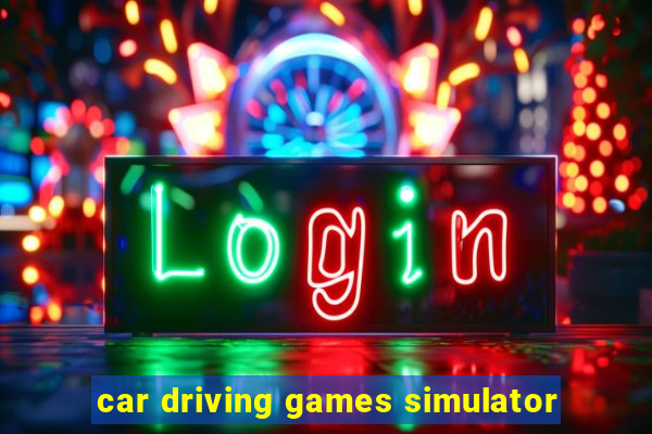 car driving games simulator