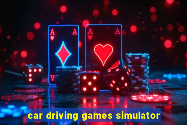 car driving games simulator