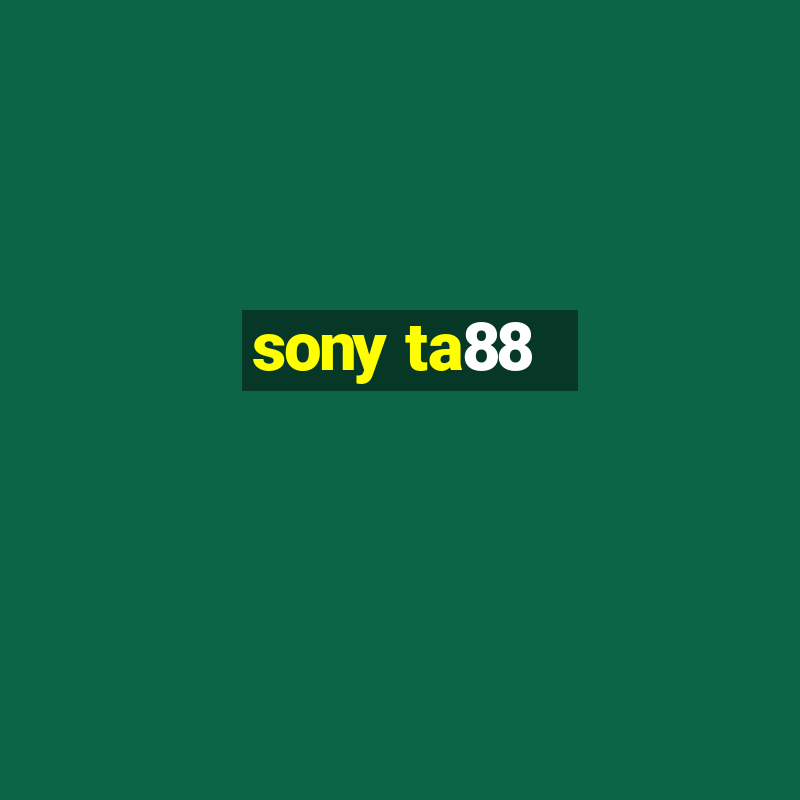 sony ta88