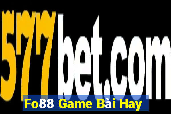 Fo88 Game Bài Hay