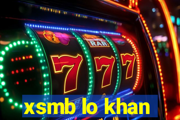 xsmb lo khan