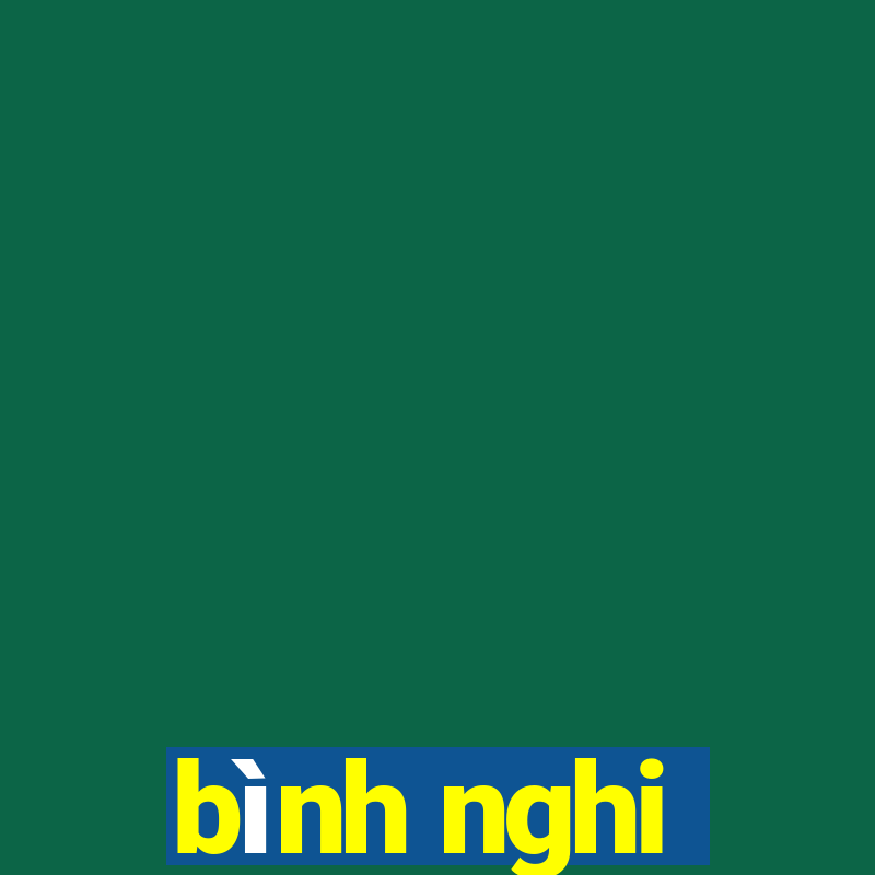 bình nghi