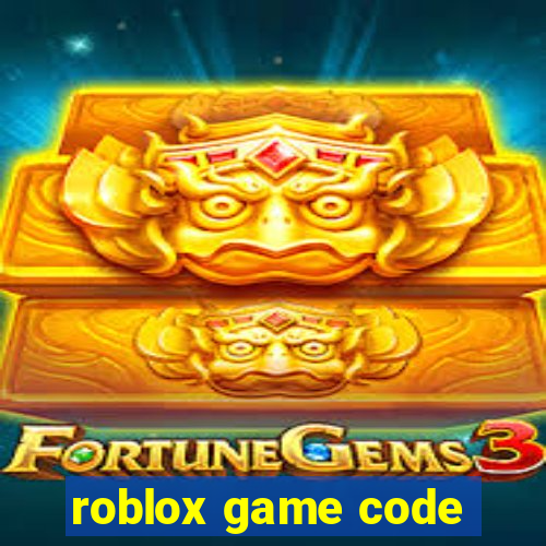 roblox game code