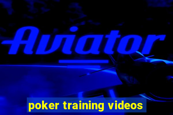 poker training videos