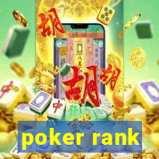 poker rank