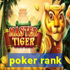 poker rank