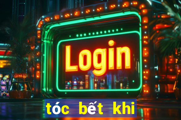 tóc bết khi ngủ dậy