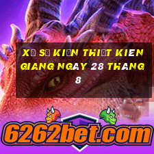 xổ số kiến thiết kiên giang ngày 28 tháng 8