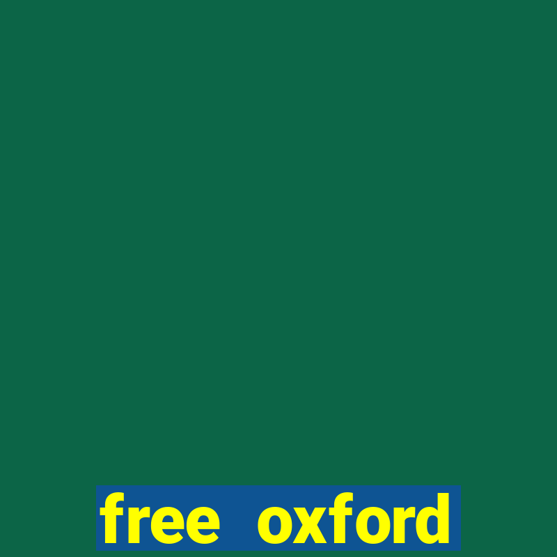 free oxford collocation dictionary